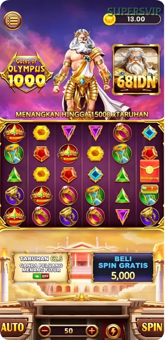 Cuplikan layar D06 — menu navigasi