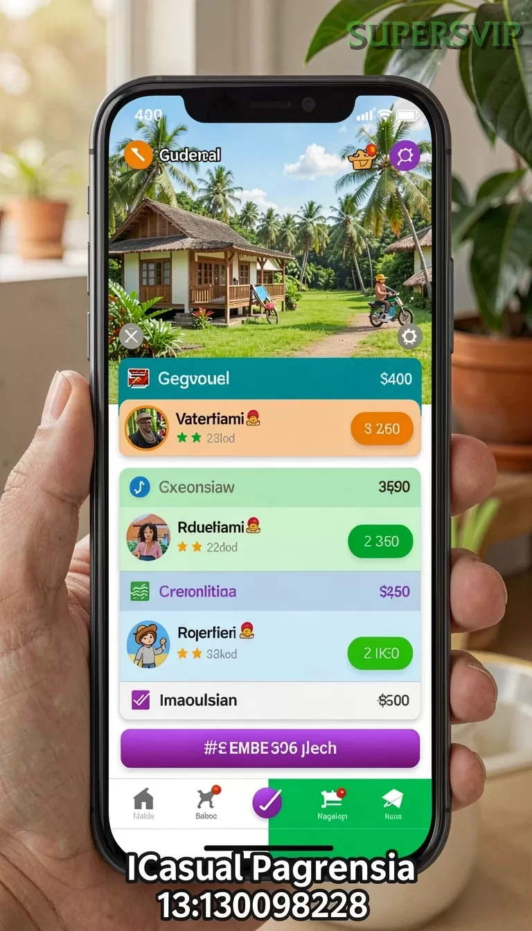 Cuplikan layar SURGA11 — aktivitas