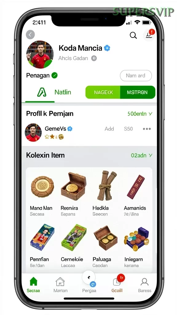 Cuplikan layar SR996 — aktivitas
